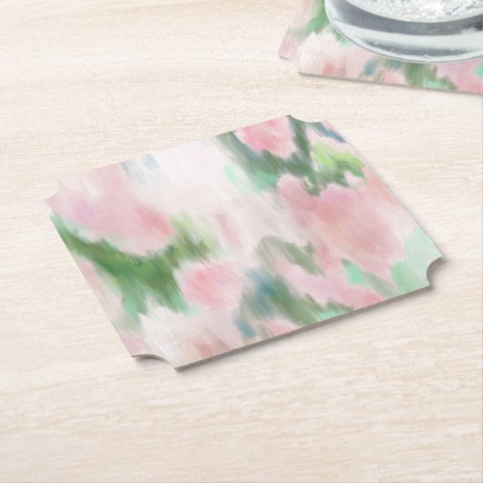 Abstracte Art Paper Onderzetters (Gekanteld)