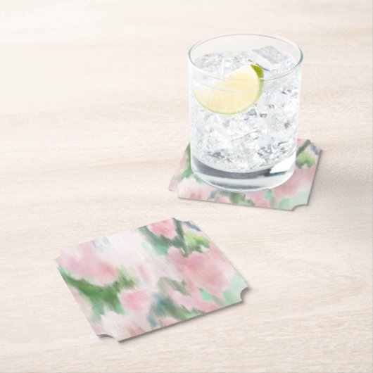 Abstracte Art Paper Onderzetters (Insitu)