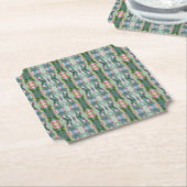 Abstracte Art Paper Onderzetters (Gekanteld)