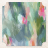 Abstracte Art Paper Onderzetters (Voorkant)