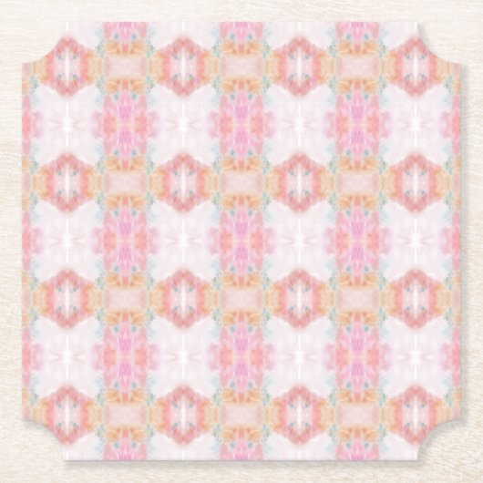 Abstracte Art Paper Onderzetters (Voorkant)