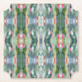 Abstracte Art Paper Onderzetters