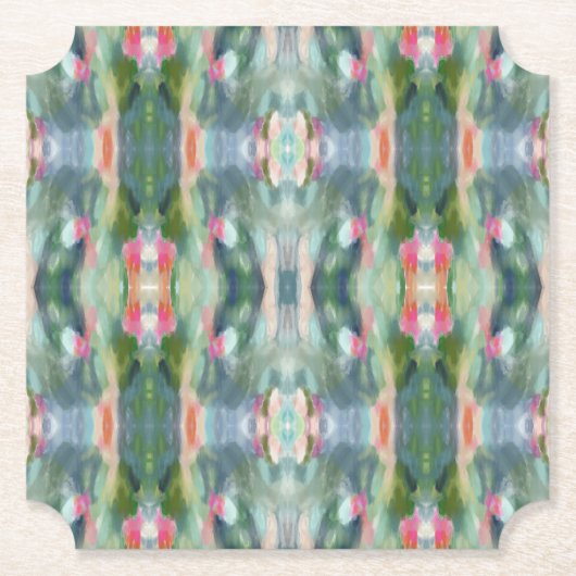 Abstracte Art Paper Onderzetters (Voorkant)