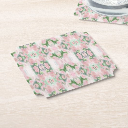 Abstracte Art Paper Onderzetters (Gekanteld)