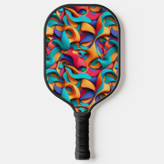 Abstracte Art Pickleball Paddle (Voorkant)
