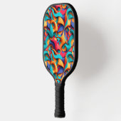 Abstracte Art Pickleball Paddle (Links)