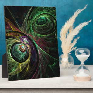 Abstracte Art Plaque oogmerk Fotoplaat