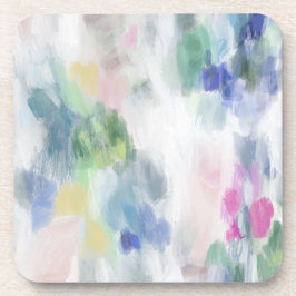 Abstracte Art Plastic Onderzetter Set