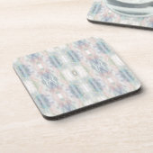 Abstracte Art Plastic Onderzetter Set (Linkerzijde)