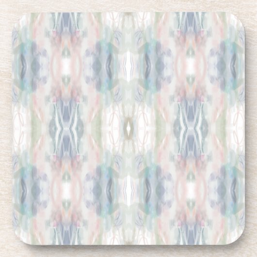 Abstracte Art Plastic Onderzetter Set (Voorkant)