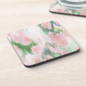 Abstracte Art Plastic Onderzetter Set (Linkerzijde)