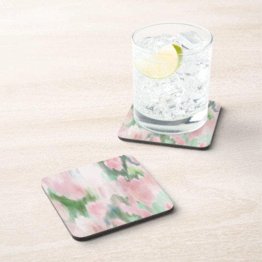 Abstracte Art Plastic Onderzetter Set (Rechterzijde)