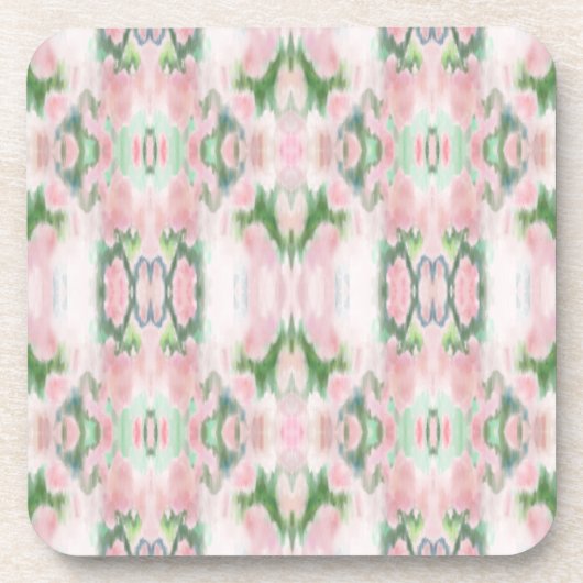 Abstracte Art Plastic Onderzetter Set (Voorkant)