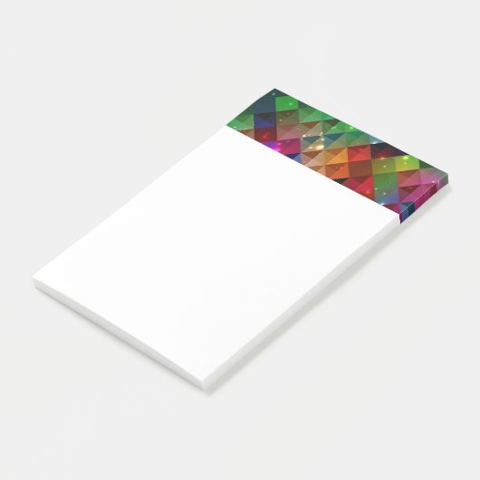 Abstracte Art Post Opmerkingen Post-it® Notes (Schuin)