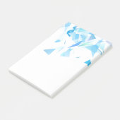 Abstracte Art Post Opmerkingen Post-it® Notes (Schuin)