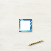 Abstracte Art Post Opmerkingen Post-it® Notes (Op bureau)