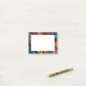 Abstracte Art Post Opmerkingen Post-it® Notes (Op bureau)