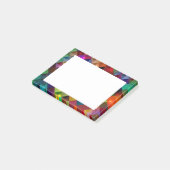 Abstracte Art Post Opmerkingen Post-it® Notes (Schuin)