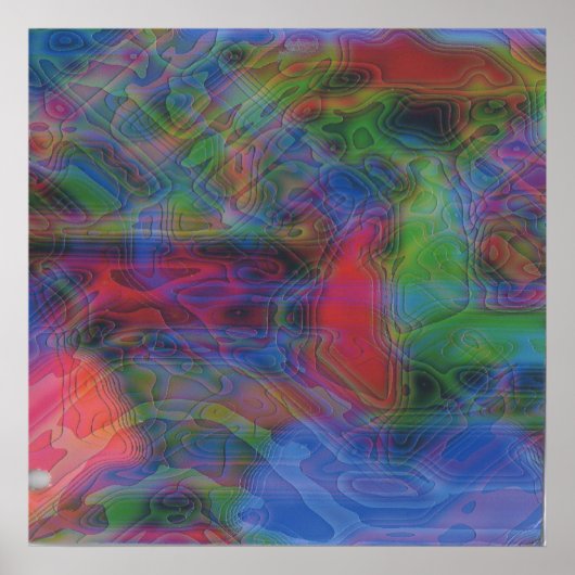 ABSTRACTE ART POSTER (Voorkant)