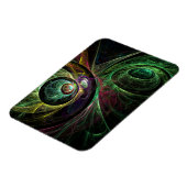 Abstracte art Premium Magnet voor oogopslag Magneet (Linkerzijde)