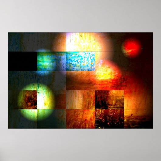 Abstracte Art Print (Voorkant)
