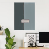 Abstracte Art Print 002 (Thuiskantoor)