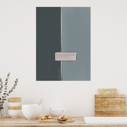 Abstracte Art Print 002 (Keuken)