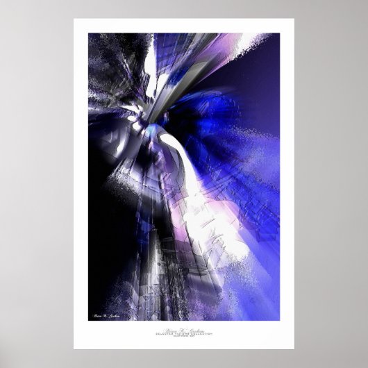 Abstracte Art Print - Deodatus #3 (Voorkant)