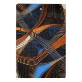 Abstracte Art Print Mini Klembord (Achterkant)
