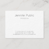 Abstracte Art Professional Modern Colorful Sjabloo Visitekaartje (Achterkant)