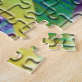 Abstracte Art Puzzle Legpuzzel (Zijkant)