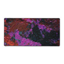 Abstracte Art Red Planet Garden