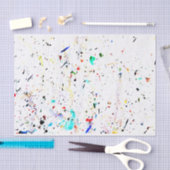 Abstracte Art Spotty Pattern Aangepaste kleur Tissuepapier (Craft)