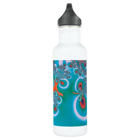 Abstracte Art Spring Garden Waterfles (Rechts)