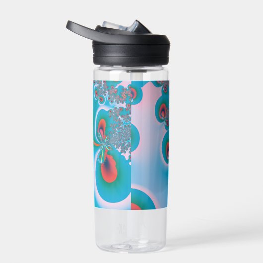 Abstracte Art Spring Garden Waterfles (Rechts)