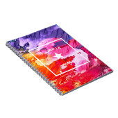 Abstracte Art ster Notitieboek (Rechterzijde)