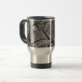 Abstracte Art Travel Mug Reisbeker (Voorkant links)