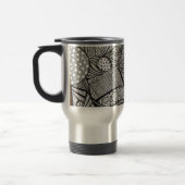 Abstracte Art Travel Mug Reisbeker (Links)