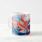 Abstracte Art versie 14 Mok (Voorkant links)