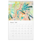 Abstracte Art Wall Agenda van Janz Kalender (Feb 2027)