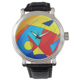 Abstracte Art Watch Horloge