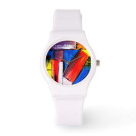 Abstracte Art Watch Horloge