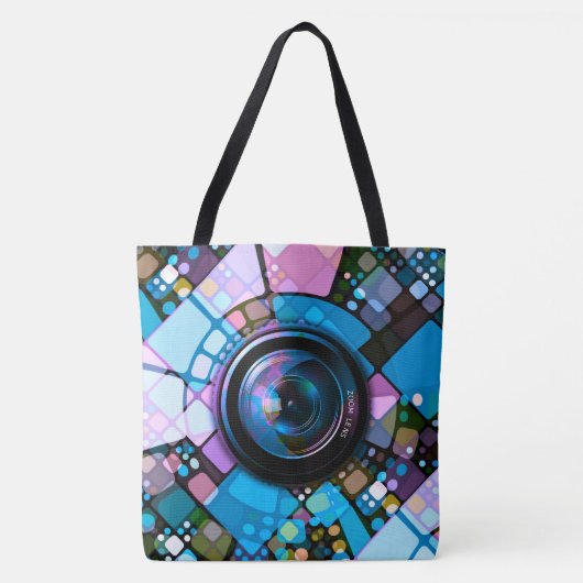 Abstracte artikel 151 All-Over-Print Canvas tas (Voorkant)