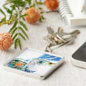 Abstracte artikel 30-Sleutelhanger Sleutelhanger (Zijkant)