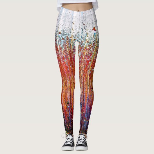Abstracte artikel 81-Leggings Leggings (Voorkant)