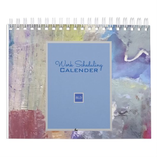 Abstracte artikelen en maandelijkse bijbelkalender kalender (Hoes)