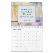 Abstracte artikelen en maandelijkse bijbelkalender kalender (Mar 2026)