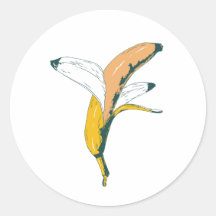 Abstracte Artistieke Banaan Design Pop Art