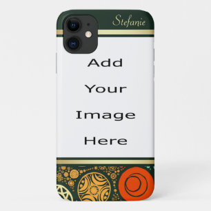 Abstracte artistieke cirkels grens Case-Mate iPhone case