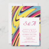 Abstracte artistieke kleurrijke moderne chique uit kaart (Voorkant)